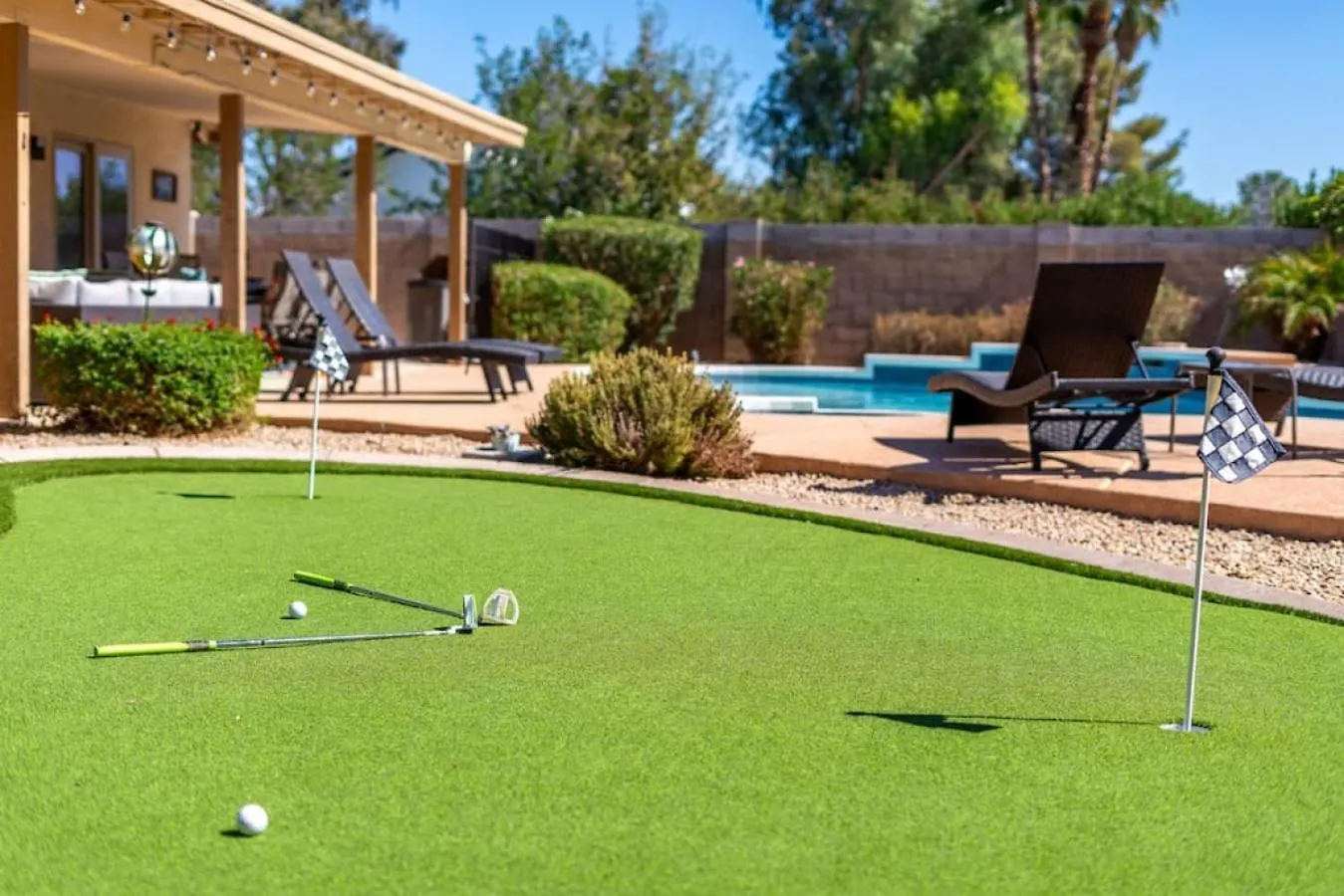 Luxury Scottsdale Retreat Heated Pool And Mini Golf Villa Phoenix United States